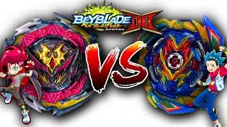 Bell VS Valt Dynamite Belial Nx Vn -2 VS Brave Valkyrie Ev' 2A Beyblade Burst Dynamite Battle