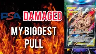 PSA DAMAGED My BIGGEST Card!? COMPLETE Proof of How it Happened & How it was Handled