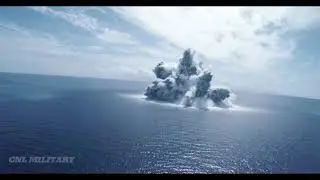US Navy Explosive USS Gerald R. Ford Shock Trial Registriert als Erdbeben der St&auml;rke 3,9