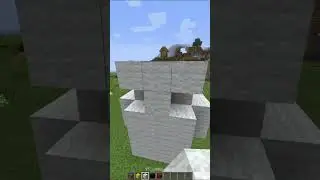 Minecraft: Chicken Statue!🐣 #Shorts