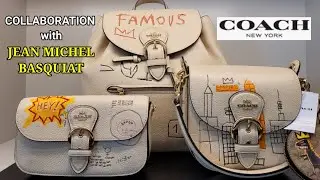 COACH BAG NEW COLLECTION 2021 ~ COACH LIMITED EDITION 40% OFF SALE ~ JEAN MICHEL BASQUIAT ~ BAG SALE