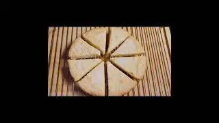 Delicious Scottish Shortbread 😋 Just 4-ingredient #shorts #shortfeed #recipe #easyrecipe #shortbread