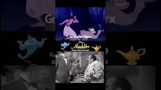Best genie impressions ever 😂😂 #disney2025 #disney100 #disneyaladdin