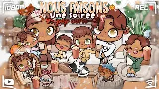 Nous faisons une soirée *pop corn* 🎀🍂🍿|| with voice 🕰️🎧|| avatar world 🪵🐾