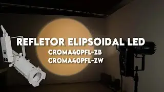 Refletor Elipsoidal LED 3200K Croma CROMA40PFL-ZB