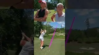 Когда плей-офф становится жарким #девушкагольфист #гольф #гольфист #смешной #профессиональныеспор...