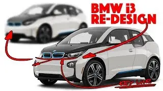 BMW i3 Re-design - This ONE line changes everything!