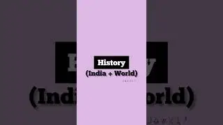 GS-1 Subjects #shorts #upscpreparation #gs1 #history #geography #art&Culture  #indiansociety