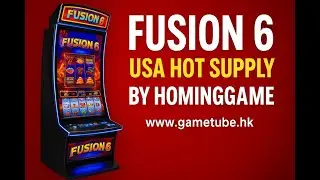 Fusion 6 &mdash; USA Hot 43&rdquo; Curved Skill Slot Game Machine | HomingGame Official Supply #slottablegame