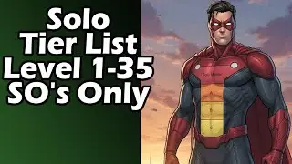 City of Heroes 2026 Solo Tier List (Lv 1-35, SOs Only)