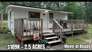 Rustic Cabin on 2.5 Acres &mdash; $109,900 | Private Michigan Retreat with Rental Potential