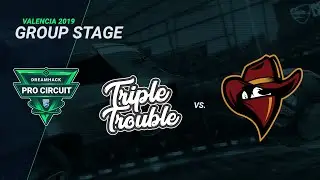 Tripple Trouble vs Renegades - Group B - Day 1 - DreamHack Pro Circuit Valencia 2019