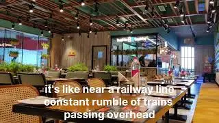 Multi-Cuisine Restaurant @ Bhootnath Metro Station Lucknow - Dine under the rumble of passing Trains
