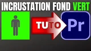 Incrustation fond vert sur Premi&egrave;re Pro