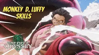 Monkey D. Luffy Skills | One Piece Odyssey