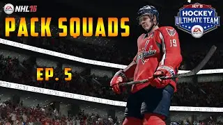 NHL 15 HUT PACK SQUADS  - Ep. 5 - First Rage Quit!!
