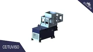 Cheap Price Hard Paper Core Shredding Machine