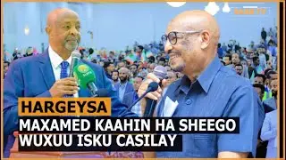 ''Maxamed Kaahin ha Sheego Wuxu iskaga Casilay Dowladii Cabdiraxmaan Tuur '' Faysal Cali Waraabe