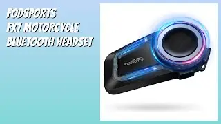 REVIEW (2026): Fodsports FX7 Motorcycle Bluetooth Headset. Features