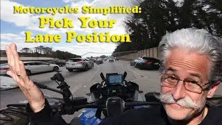Motorcycles Simplified: How To Pick The Best Lane Position