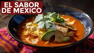 El secreto del sabor ahumado: Sopa de Tortilla mexicana (Fácil y en casa) 🥣🇲🇽