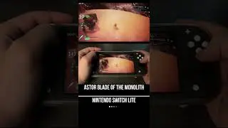 Astor: Blade of the Monolith Nintendo Switch Lite Gameplay