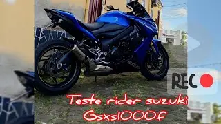 SUZUKI GSX-S1000F UM VERDADEIRO TANQUE DE GUERRA