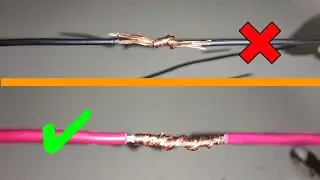 Awesome Idea⚠️ How to Twist Electric Wire WOW Properly Joint Electrical Wire Tips & Tricks tutorial
