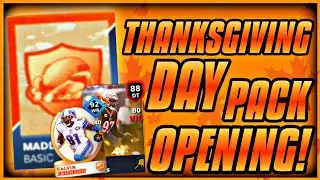 THANKSGIVING DAY PACK OPENING! (SO MUCH ELITES!) - Madden Mobile 21