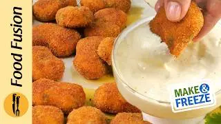 Tandoori Chicken Nuggets 👉Make and Freeze Ramadan Special Recipe by Food Fusion