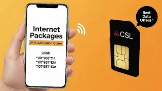 CSL Hong Kong Prepaid Internet Packages with Activation Codes | CSL SIM Card Data Plans