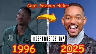 Independence Day Cast (1996 - 2025) - Real Name and Age - Then Vs Now