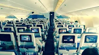 KLM B777-300ER New Economy Class Flight Experience: KL809 Kuala Lumpur - Jakarta