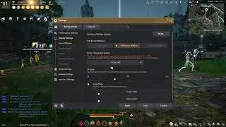Bdo settings