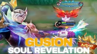 SKIN GUSION SOUL REVELATION IS VERRY SMOOTH 😍 MOBILE LEGENDS