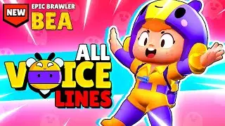 NEW! EPIC Brawler BEA: All 27 Voice Lines & Animations! - Brawl Stars December Update