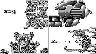 R-Type (GameBoy) All Bosses  (No Damage)