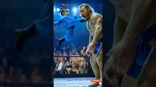 A 6-year-old Kid Kung Fu Prodigy JUST Took Down A Massive MMA Fighter 😳 #shorts #kungfu #fight
