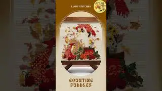 Новые схемы для вышивки крестом от Counting Puddles! #crossstitch #jollyjuly #flosstube