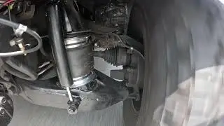 Humvee Hummer H1 air suspension highway test