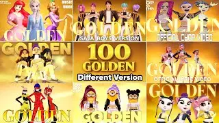 Song 'GOLDEN' Huntr/x Through Different Versions ~ Guess The Song Golden KPOP DEMON HUNTERS