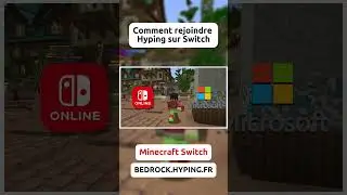 Comment rejoindre un Serveur Minecraft sur Switch