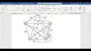 How to Calculate Minimum Spanning Tree From A Table (Without Drawing a Network)