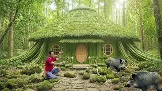 How I Built a Strong and Durable Survival Shelter &ndash; Real Bushcraft Skills