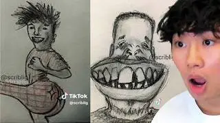 Scriblig WHAT ARE THESE DRAWINGS?! 🤣 