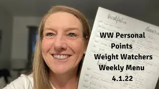 Weight Watchers Personal Points | Weekly Menu - A VERY Tasty Week Ahead!