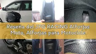 Rese&ntilde;a del JFG RACING Alforjas Moto, Alforjas para Motocicleta,Maletas Moto Laterales Impermeable pa