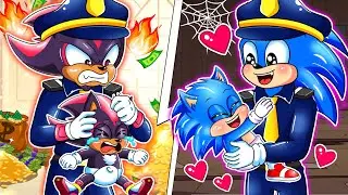 Sonic Saves Baby Sonic from Shadow's Wild Heist! | Very Funny Story | Sonic The Hedgog 3 Animation