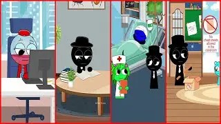 Sad and funny life stories! Work stress, hospital drama, and school fails in this animation.