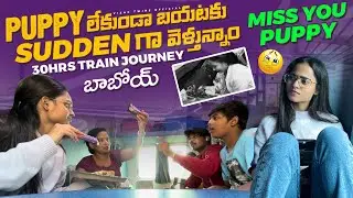 Long trips అంటే చాలా కష్టం బాబోయ్ మమ్మీ preparations చాలా చేసింది కానీ మా puppy ని miss ఆవుతాం😭🐶❤️